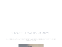 Tablet Screenshot of elizabethmattisnamgyel.com